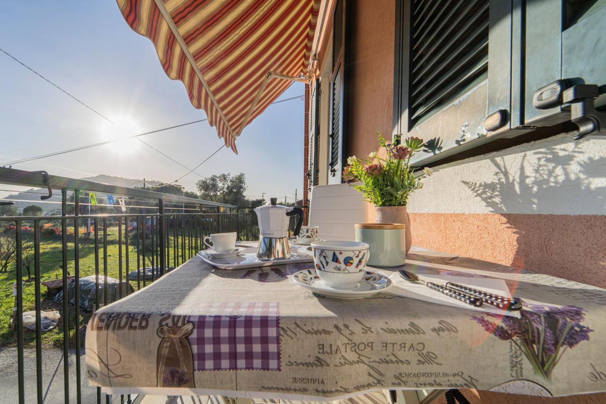 238 - Casa Al Ma, Vista Mare, Pace E Natura - Parcheggio Gratis Incluso Сестрі-Леванте Екстер'єр фото